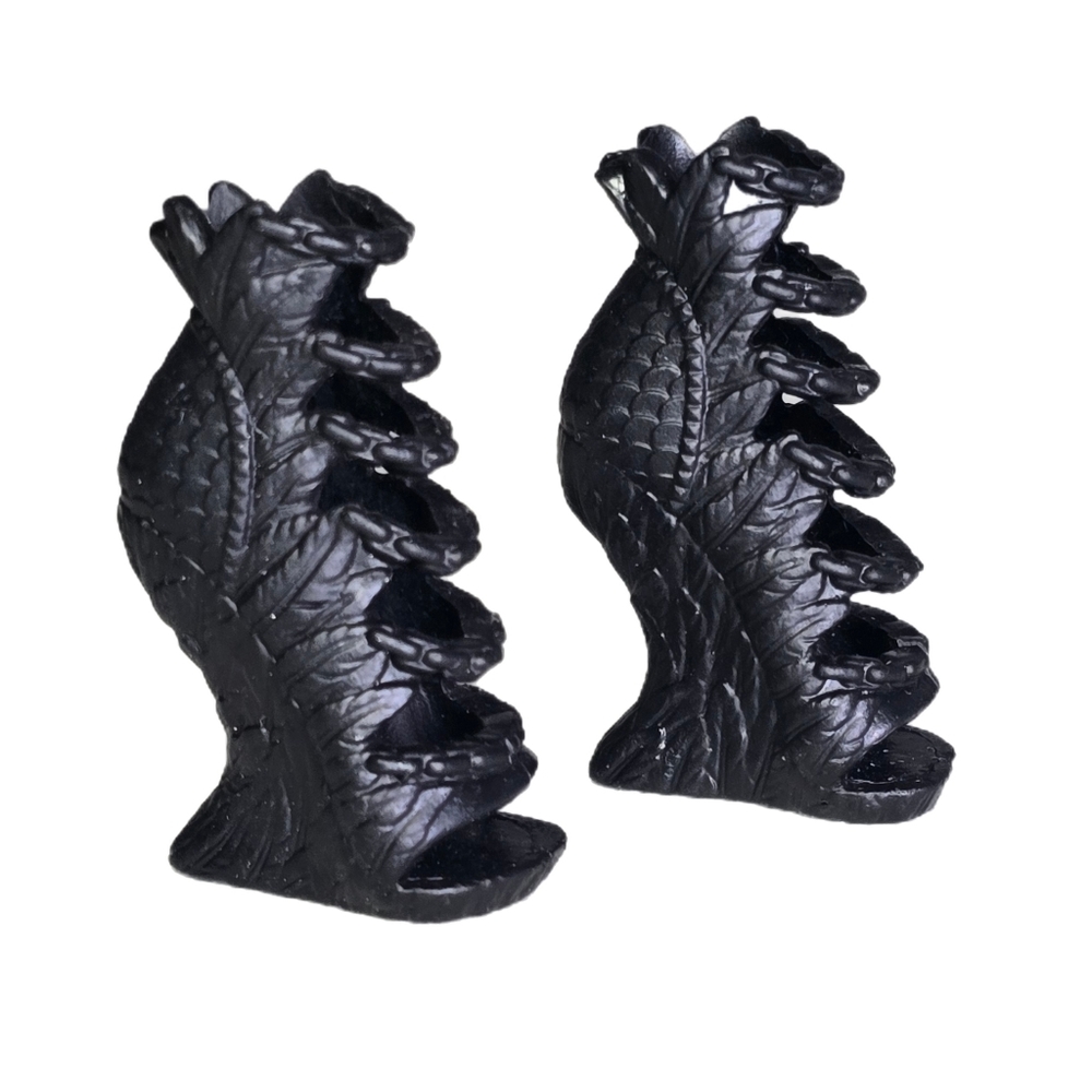 Ever After High Doll Spellbinding Raven Queen All Black Feather Shoes